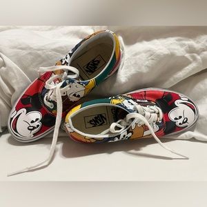 Limited edition Mickey and friends vans